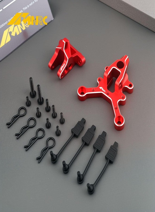 NMNRC Aluminum Front Rear Center Brace Mount & Body Clips ARA320500 for Arrma 1/8 Kraton Outcast Notorious Talion 6s 1/7 Felony Infraction Mojave Fireteam 6S BLX Limitless Upgrades Part - Image 2